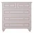 Hanah Home Komoda Rb-091, 90x86x40 cm, Bela