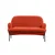 Atelier del Sofa Dvosed Aster, 140 x 80 x 53 cm, Crveni