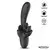 InToYou Triton Triple Licking Tongue Vibrator Black