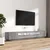 3-dijelni set TV ormarića LED boja hrasta od konstruiranog drva