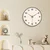 JD Original Zidni sat, 35cm, Braon