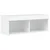 TV ormarić s LED svjetlima bijeli 80x30x30 cm