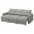 MALMKÖPING Sofa trosed, Tibbleby bež/siva