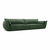 Temno zelen kavč 248 cm Vanda - Mazzini Sofas