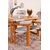 HANAH HOME Trpezarijski sto i stolice Cheri 4S