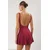 Trendyol Milla Ženski kupaći kostim Tbess24Ma00175, Bordo