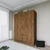 Hanah Home Garderober 1600-140, 140x182x45 cm, Orah