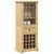 Stalak za vino Corona 56x35x134,5 cm od masivne borovine