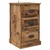 Noćni ormar Staro drvo 39 x 39 x 67,5 cm Konstruirano drvo