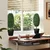 Homestar Set umetnih rastlin 2 kosa 60 cm zelena