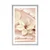 Plakat s paspartujem luksuzna magnolija - 40x60 black