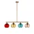 Opviq Luster Benek-15-14446, 80x15x80cm, IP20, Šareni