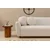 ATELIER DEL SOFA Ugaona garnitura Eddy Corner Right (L3 CHL) White