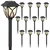 Solarna svjetla za vanjsku upotrebu s tlošcem 12 pcs 42 cm PP