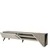 Hanah Home TV komoda Beril 2, 180x37x40 cm, Krem