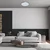 Rabalux Plafonjera Mathiola, LED 40W, 2200lm, 4000K, 56cm, Crna