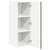 Ormar za Zid PORTO 2 pcs Smeđi hrast 30 x 31 x 80 cm