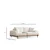 Atelier del Sofa Trosed Eti Oak 98x78x220cm Beli