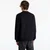 Pulover FRED PERRY Textured Panel Zip Cardigan Black M