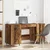 Stol s policom Staro drvo 140 x 50 x 75 cm Konstruirano drvo