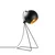 Opviq Stona lampa E14 Socket, Crno-Zlatna