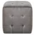 Vidaxl Tabure 2 kosa siv 30x30x30 cm žametno blago