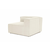 ATELIER DEL SOFA Fotelja Fora 1R Ecru