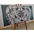 Slika Mandala zdravja v črnobeli izvedbi - 60x30