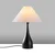 Opviq Stona lampa Luna-15269, 50x50x68 cm, IP20, Crno-bela