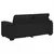 Vidaxl Dvosed črne barve 180x81x84 cm blago