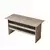 Hanah home Radni sto 140x73,8x60cm Hrast-Crni