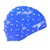 Speedo slogan printed cap swimmers modra