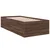 Okvir za krevet smeđi hrast 100 x 200 cm konstruirano drvo