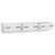 TV ormar s ladicama Bijela visokog sjaja 147 x 34,5 x 27 cm