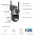 CAM-IP6MP-EP11-QQ GMB kamera 6 mpix microSD iCSee xmeye pro app Two-way voice PTZ ip66,3.6mm+3.6mm