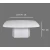 Hanah Home Klub sto Lilyum Large, 100x42x54 cm, Beli