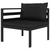 2-dijelni set vrtnih sofa s jastucima aluminijski antracit
