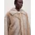 EDITED Zimska jakna Bay  bež / rjava