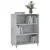 Regal za knjige boja betona 69,5x32,5x90 cm konstruirano drvo