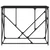Konzolni stol crni 100 x 40 x 80 cm od konstruiranog drva