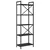 Polica Crni hrast 56 x 34 x 171 cm Konstruirano drvo