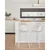 Bel barski stol (višina sedeža 65 cm) Brighter – Kave Home