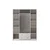 HANAH HOME Ormar mat bela boja Rb 168 01