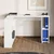 Hanah Home radni sto Razy, 120 cm, beli