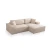 Atelier del Sofa Ugaona garnitura Pirlo 100x88x260cm Bež