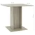 Blagovaonski stol boja hrasta sonome 80 x 80 x 75 cm od iverice