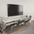 Hanah Home TV komoda 3 D, 160x45x35 cm, Krem