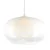 LED luster na sajli VASO LED/4W/230V O 18 cm bela