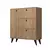 Hanah home Cipelarnik 90x105x35cm Hrast