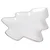 Vilde Porcelanski krožnik v obliki božične jelke 20x16,5 cm